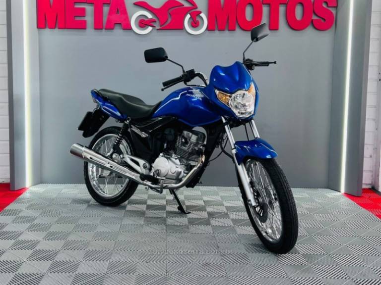 HONDA - CG 150 - 2008/2009 - Azul - R$ 11.400,00