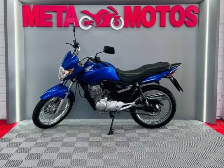 HONDA - CG 150 - 2008/2009 - Azul - R$ 11.400,00