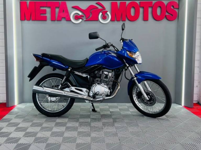 HONDA - CG 150 - 2008/2009 - Azul - R$ 11.400,00
