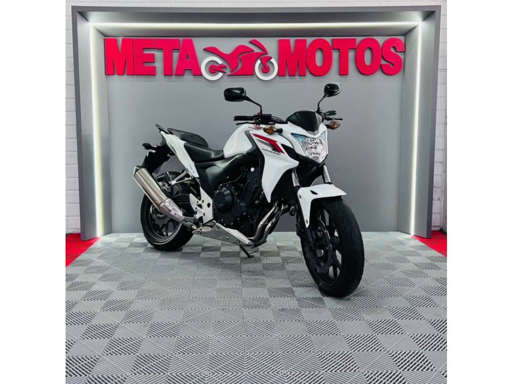 HONDA - CB 500F - 2014/2014 - Branca - R$ 26.500,00