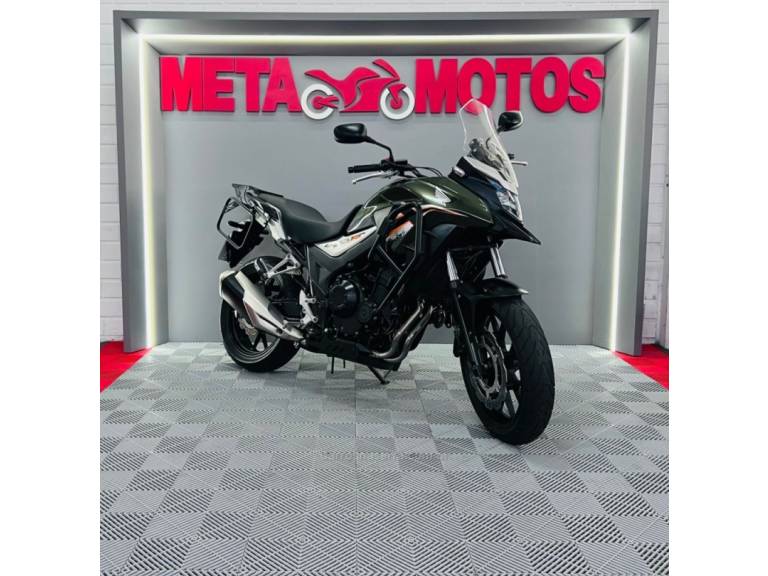 HONDA - CB 500 - 2017/2018 - Verde - R$ 36.900,00