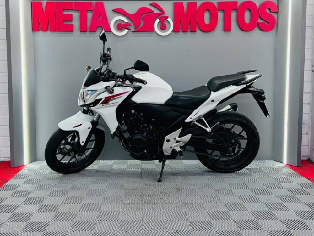 HONDA - CB 500F - 2014/2014 - Branca - R$ 26.500,00